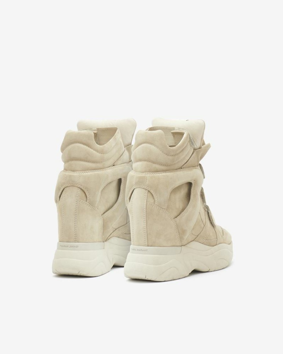 Chaussures Isabel Marant | Baskets En Cuir Velours Balskee