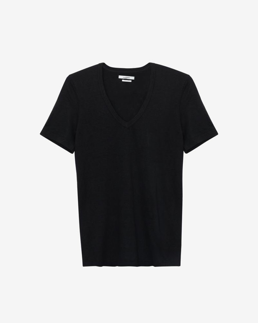 Marant Etoile Isabel Marant | Tee-Shirt Col V Kranger