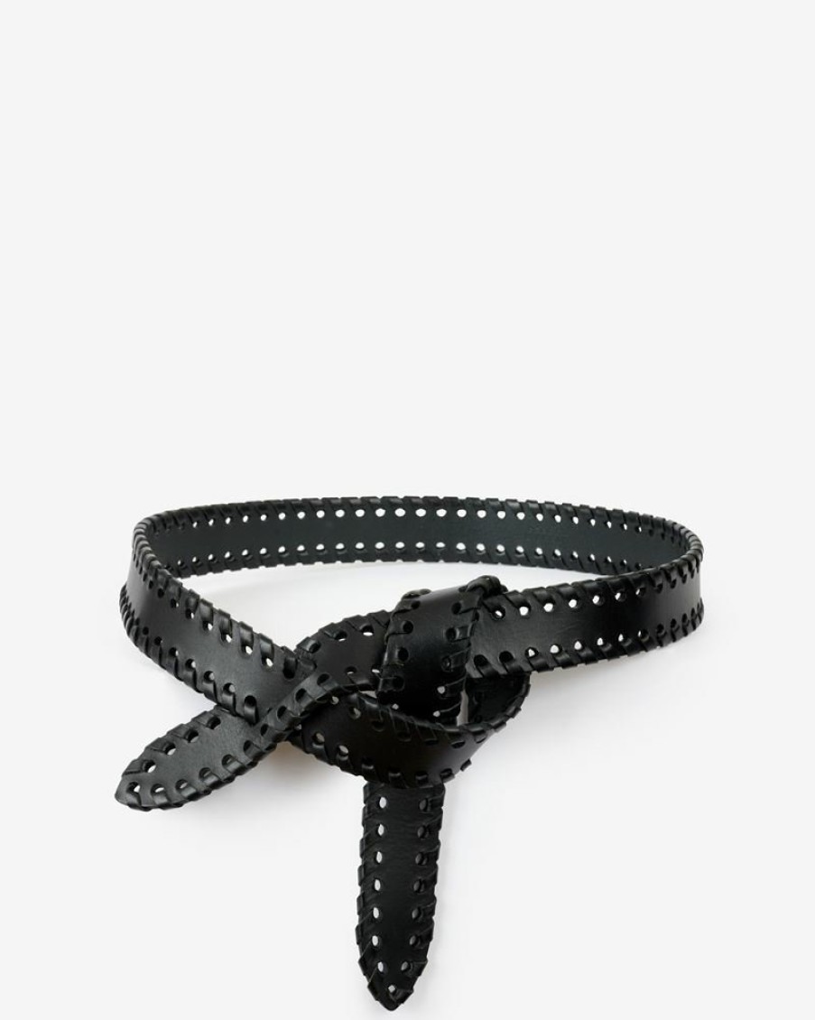 Accessoires Isabel Marant | Ceinture Noeud En Cuir Lecce