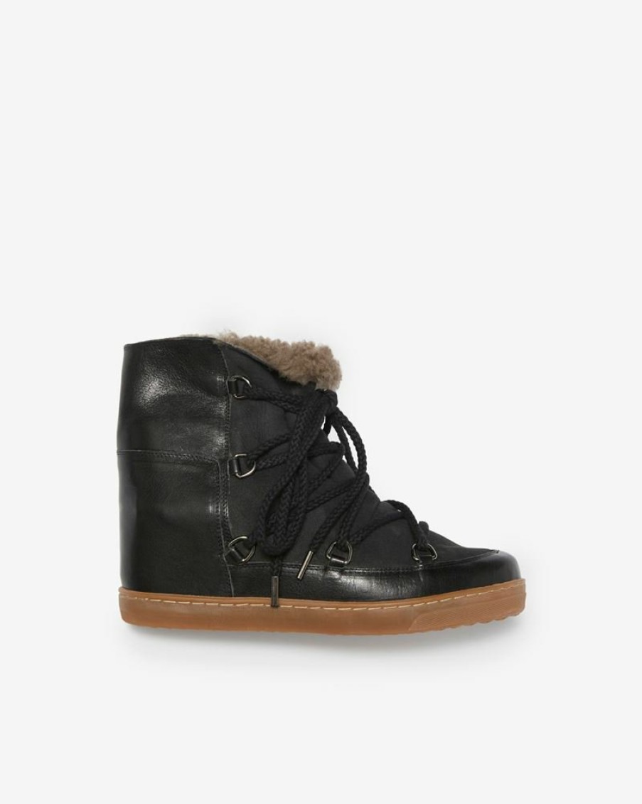 Chaussures Isabel Marant | Bottines En Cuir De Veau Nowles