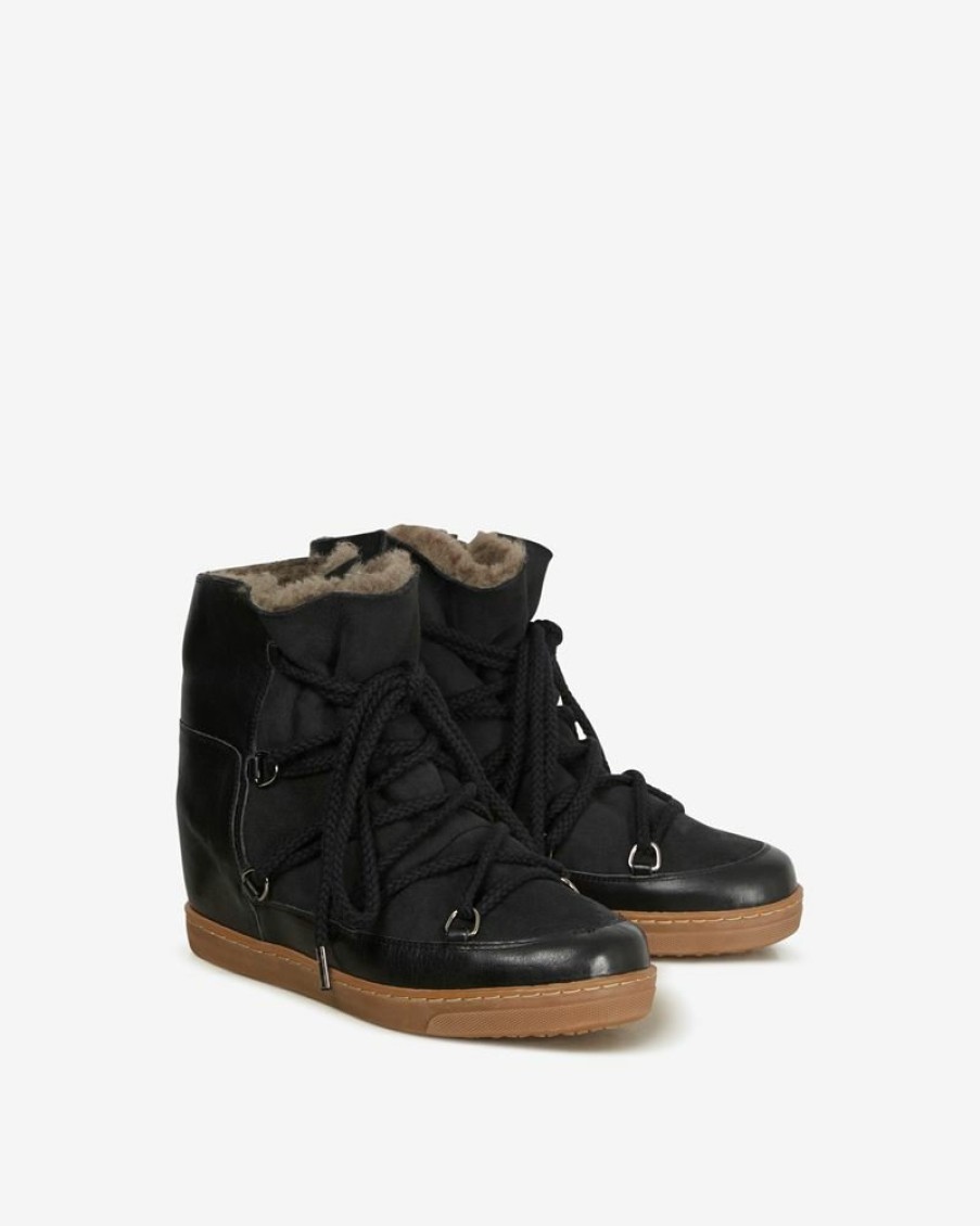 Chaussures Isabel Marant | Bottines En Cuir De Veau Nowles