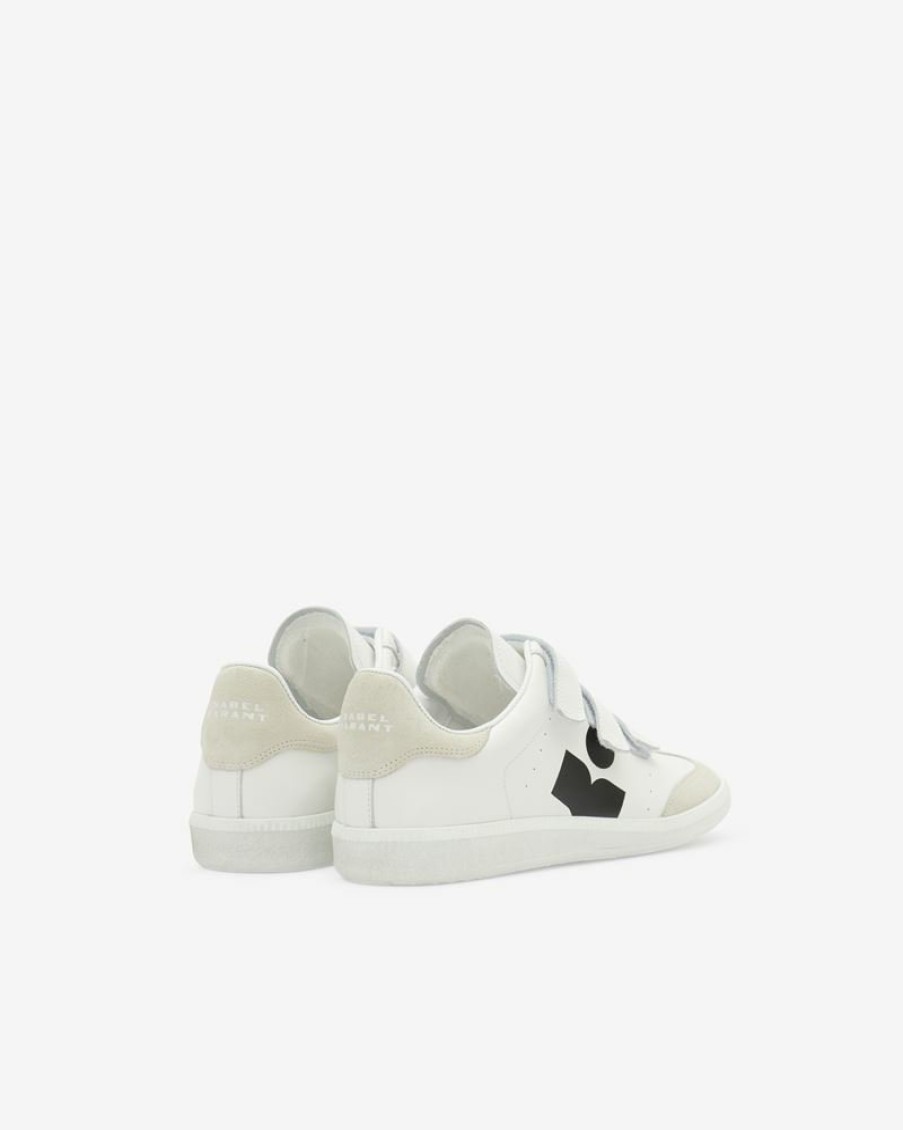 Chaussures Isabel Marant | Baskets En Cuir Et Logo Beth