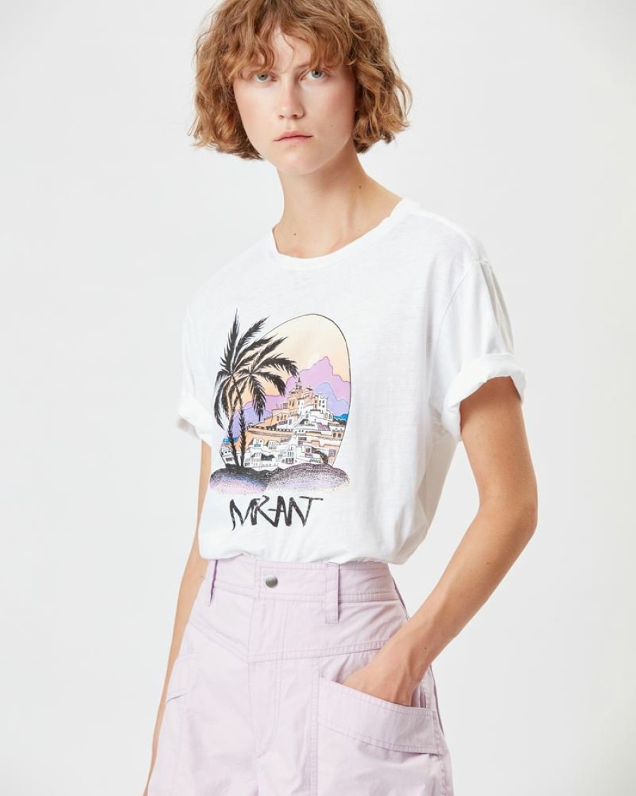 Marant Etoile Isabel Marant | Tee-Shirt Imprime Zewel