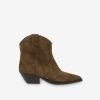 Chaussures Isabel Marant | Dewina Bottines En Cuir Velours