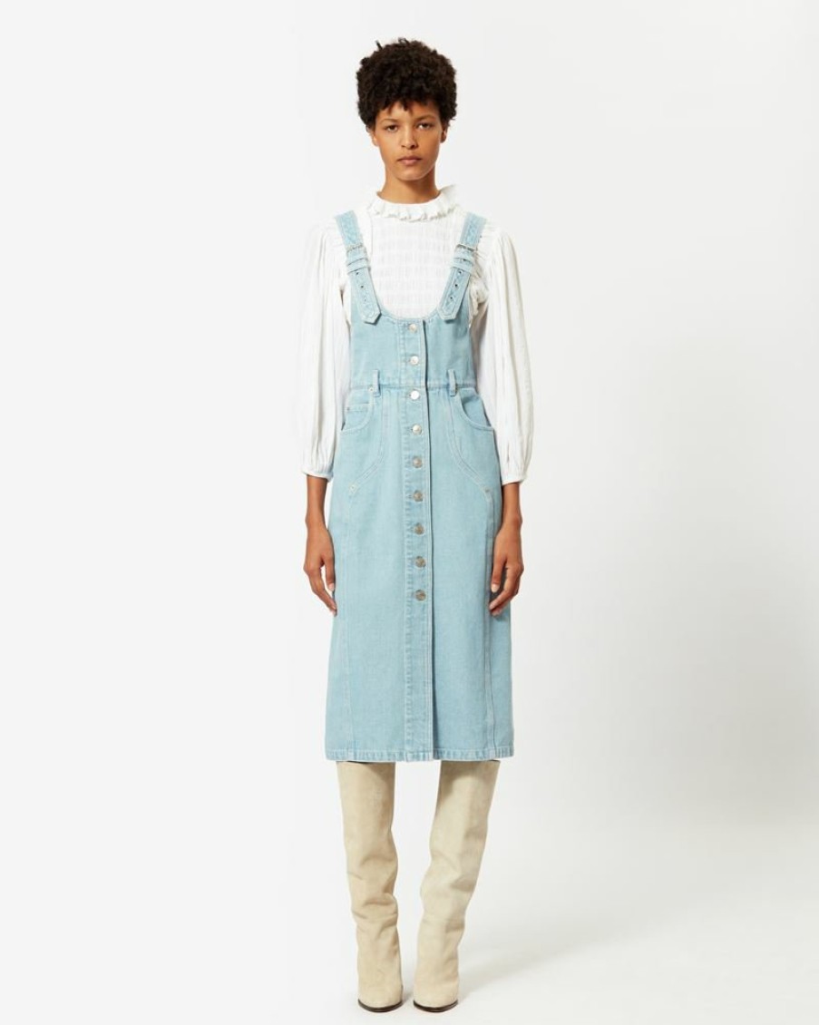 Marant Etoile Isabel Marant | Robe En Denim Filipine