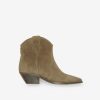 Chaussures Isabel Marant | Dewina Bottines En Cuir Velours