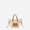 Sacs Isabel Marant | Panier En Raphia Et Cuir Cadix Mini