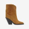 Chaussures Isabel Marant | Bottines En Veau Velours Leyane