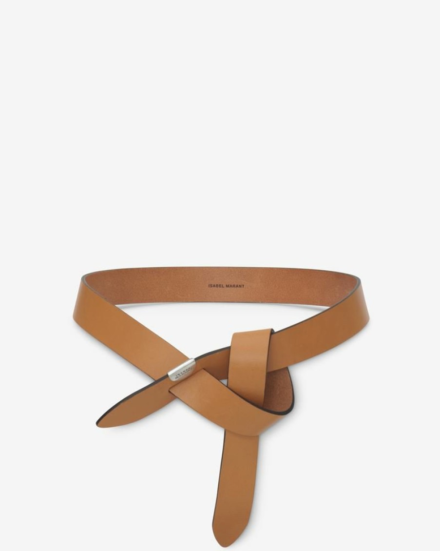 Accessoires Isabel Marant | Ceinture Noeud En Cuir Lecce