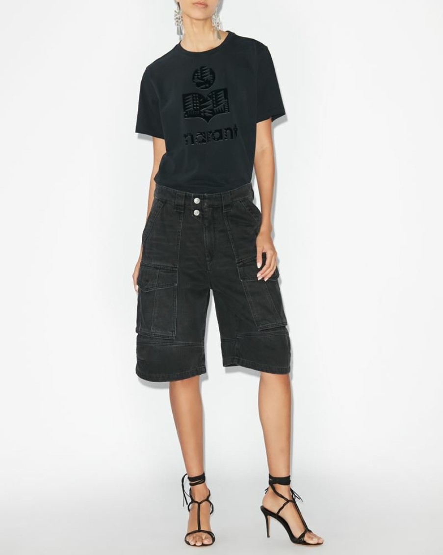 Marant Etoile Isabel Marant | Tee-Shirt A Logo Zewel