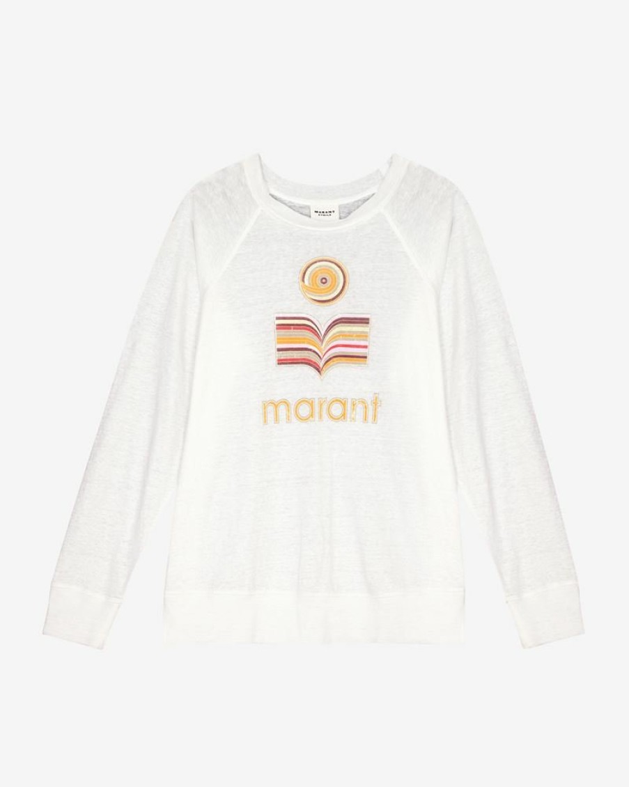 Marant Etoile Isabel Marant | Tee-Shirt En Lin Kiefferf