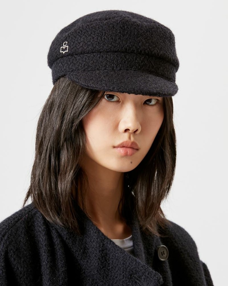 Accessoires Isabel Marant | Casquette En Laine Vierge Evie