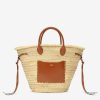 Sacs Isabel Marant | Panier En Raphia Et Cuir Cadix