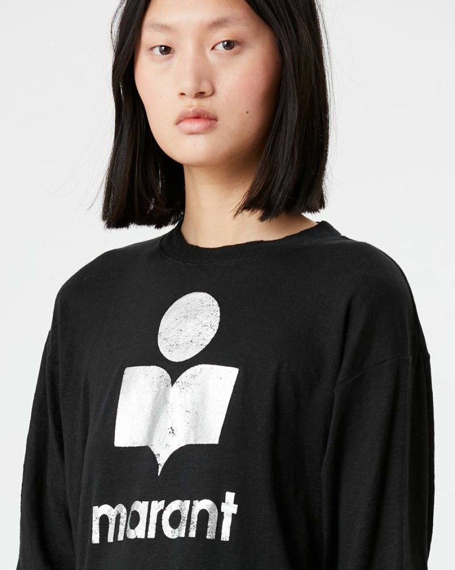 Marant Etoile Isabel Marant | Tee- Shirt En Lin Klawia