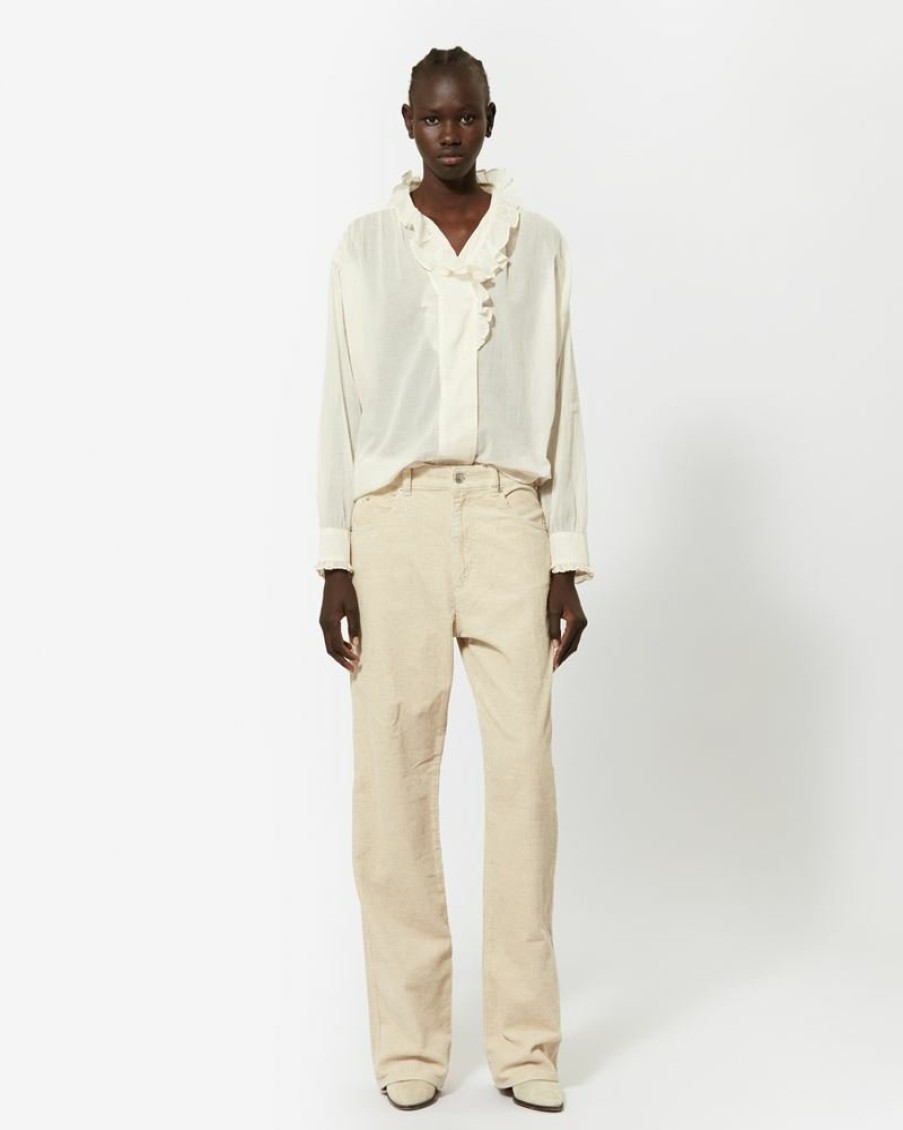 Marant Etoile Isabel Marant | Pantalon En Coton Rwan