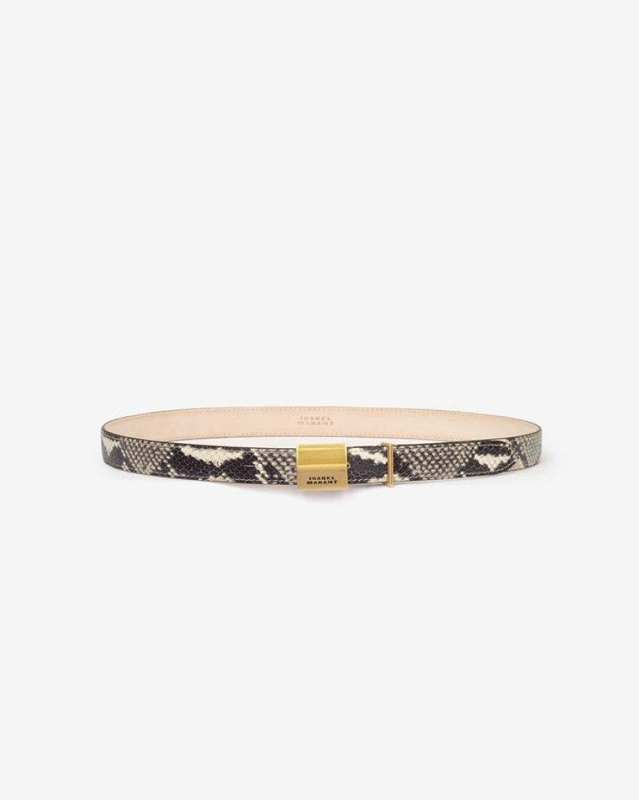 Accessoires Isabel Marant | Ceinture En Cuir Lowell