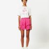 Marant Etoile Isabel Marant | Short En Coton Imprime Jocadia