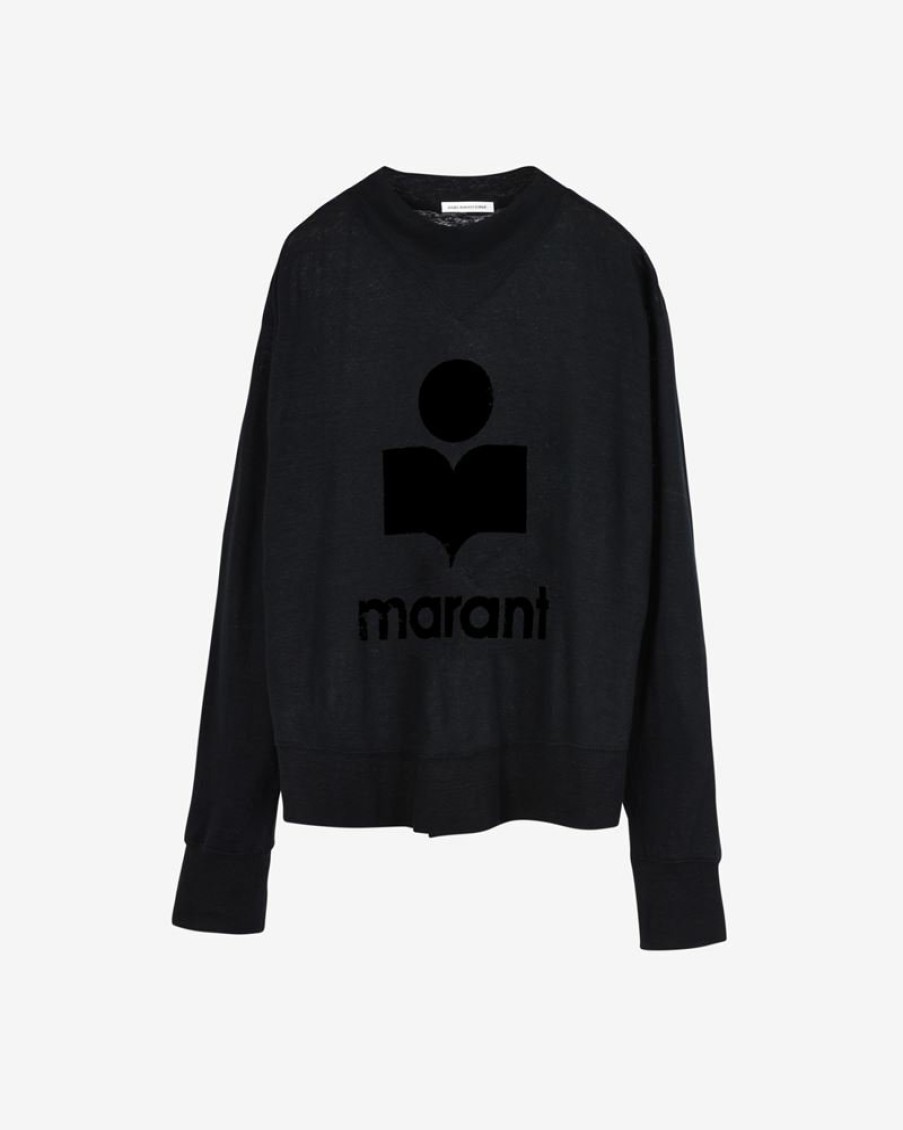 Marant Etoile Isabel Marant | Kilsen Tee-Shirt Logo A Manches Longues