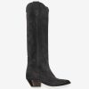 Chaussures Isabel Marant | Bottes En Cuir Velours Denvee