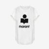 Marant Etoile Isabel Marant | Koldi Tee-Shirt Logo En Lin