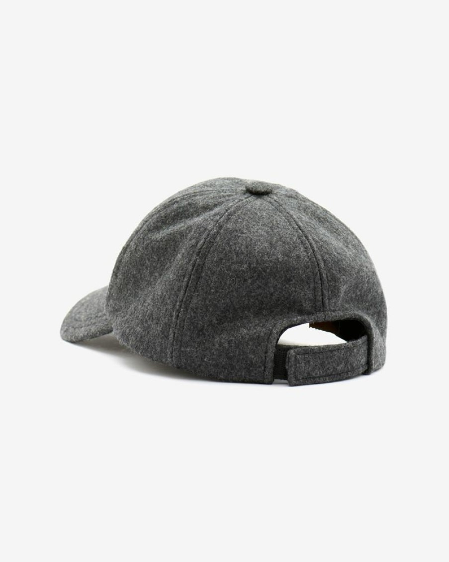 Accessoires Isabel Marant | Casquette Logo En Laine Tyron