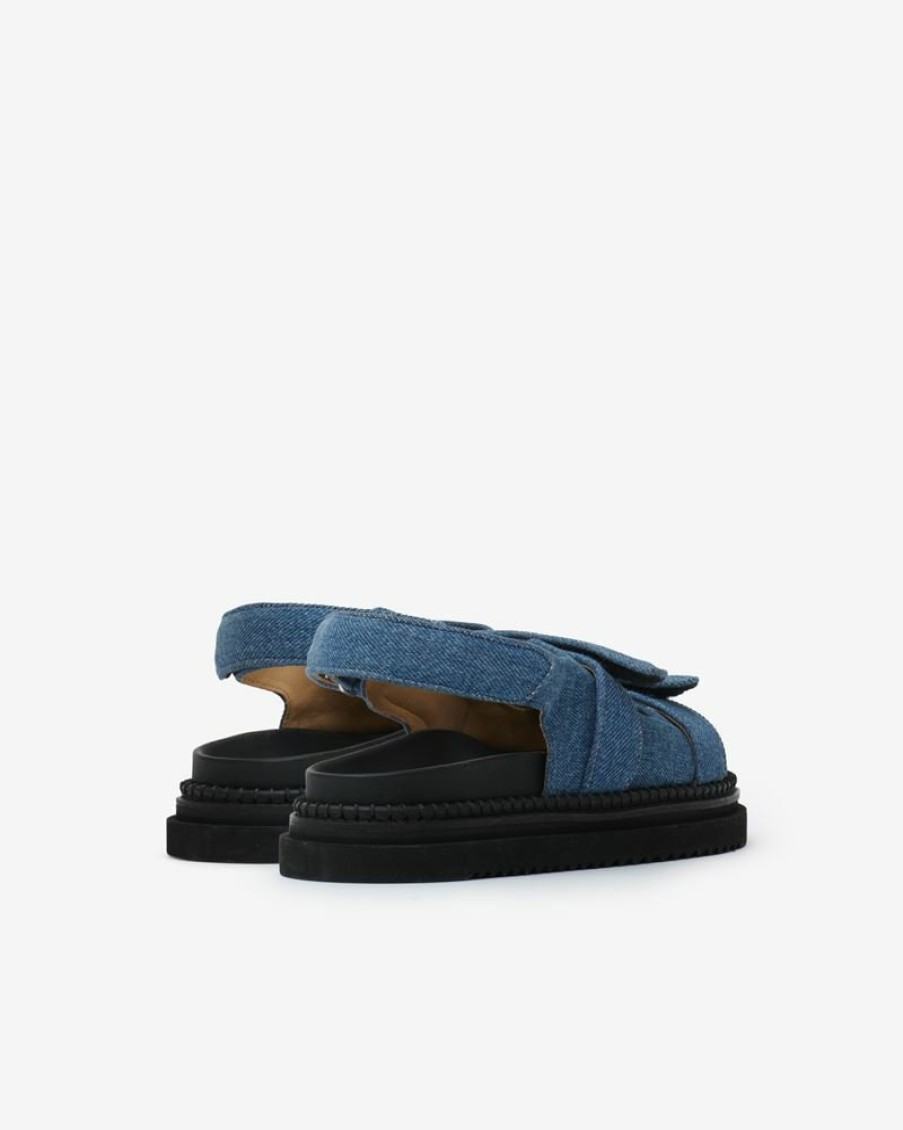 Chaussures Isabel Marant | Sandales En Denim Madee