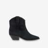 Chaussures Isabel Marant | Dewina Bottines En Cuir Velours