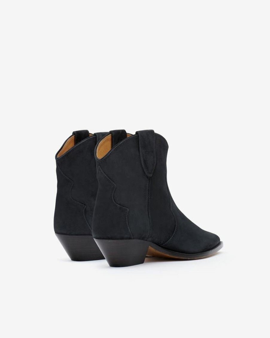 Chaussures Isabel Marant | Dewina Bottines En Cuir Velours