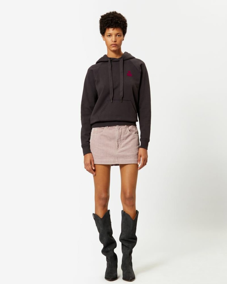 Marant Etoile Isabel Marant | Malibu Sweatshirt A Capuche Logo