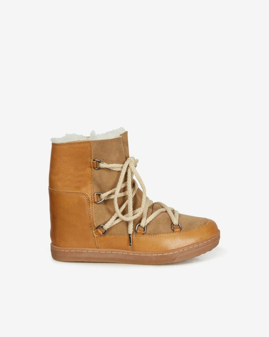 Chaussures Isabel Marant | Bottines Nowles En Cuir De Veau Nowles