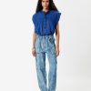 Marant Etoile Isabel Marant | Pantalon En Chambray Viamao