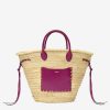 Sacs Isabel Marant | Panier En Raphia Et Cuir Cadix