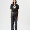 Marant Etoile Isabel Marant | Pantalon En Simili Cuir Brina