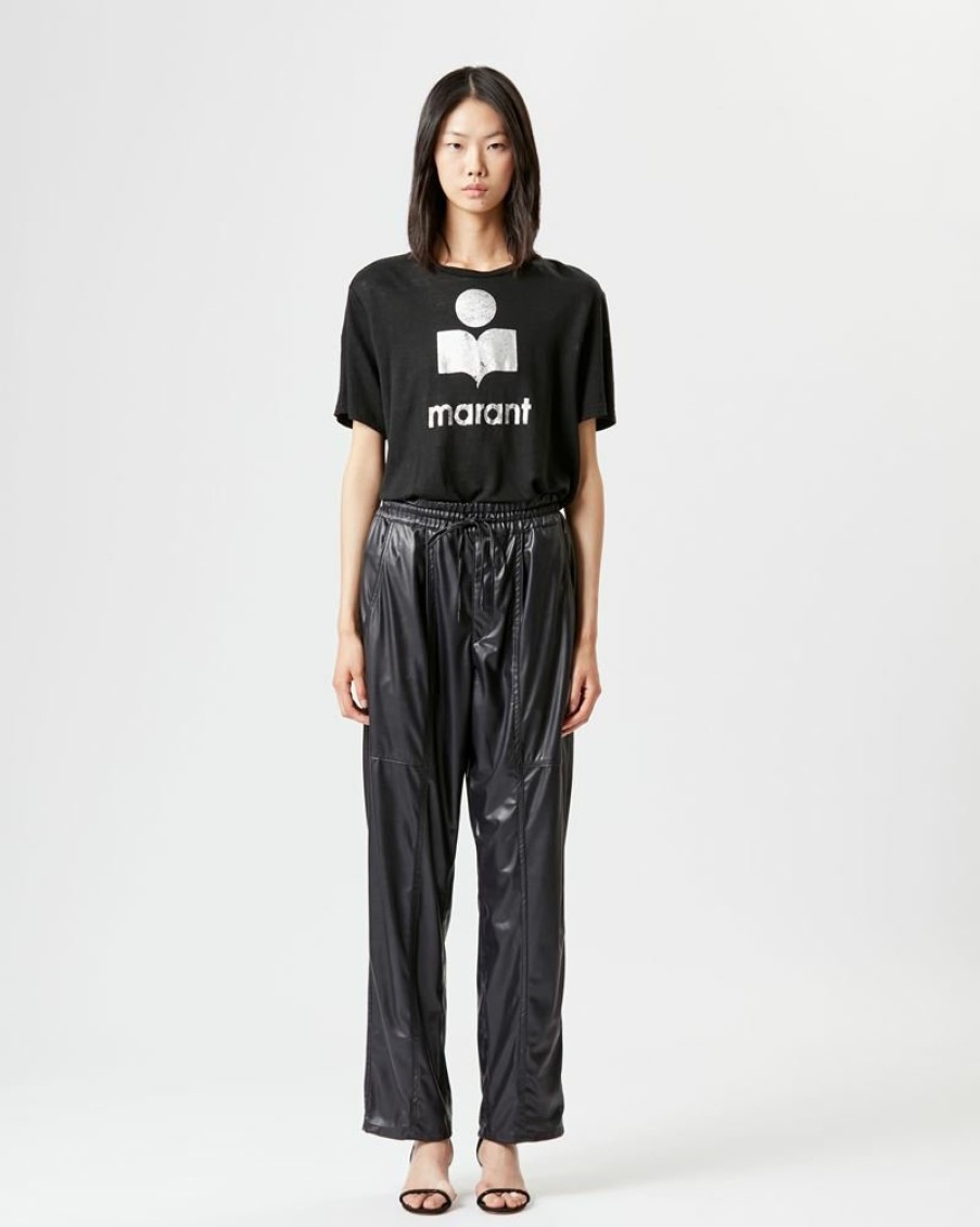 Marant Etoile Isabel Marant | Pantalon En Simili Cuir Brina