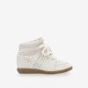 Chaussures Isabel Marant | Baskets En Cuir Velours Bobby