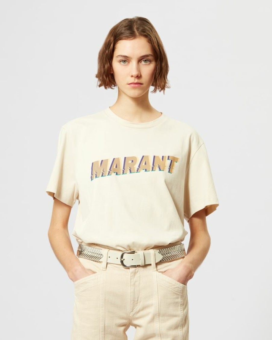 Marant Etoile Isabel Marant | Tee-Shirt En Coton "Marant" Edwige