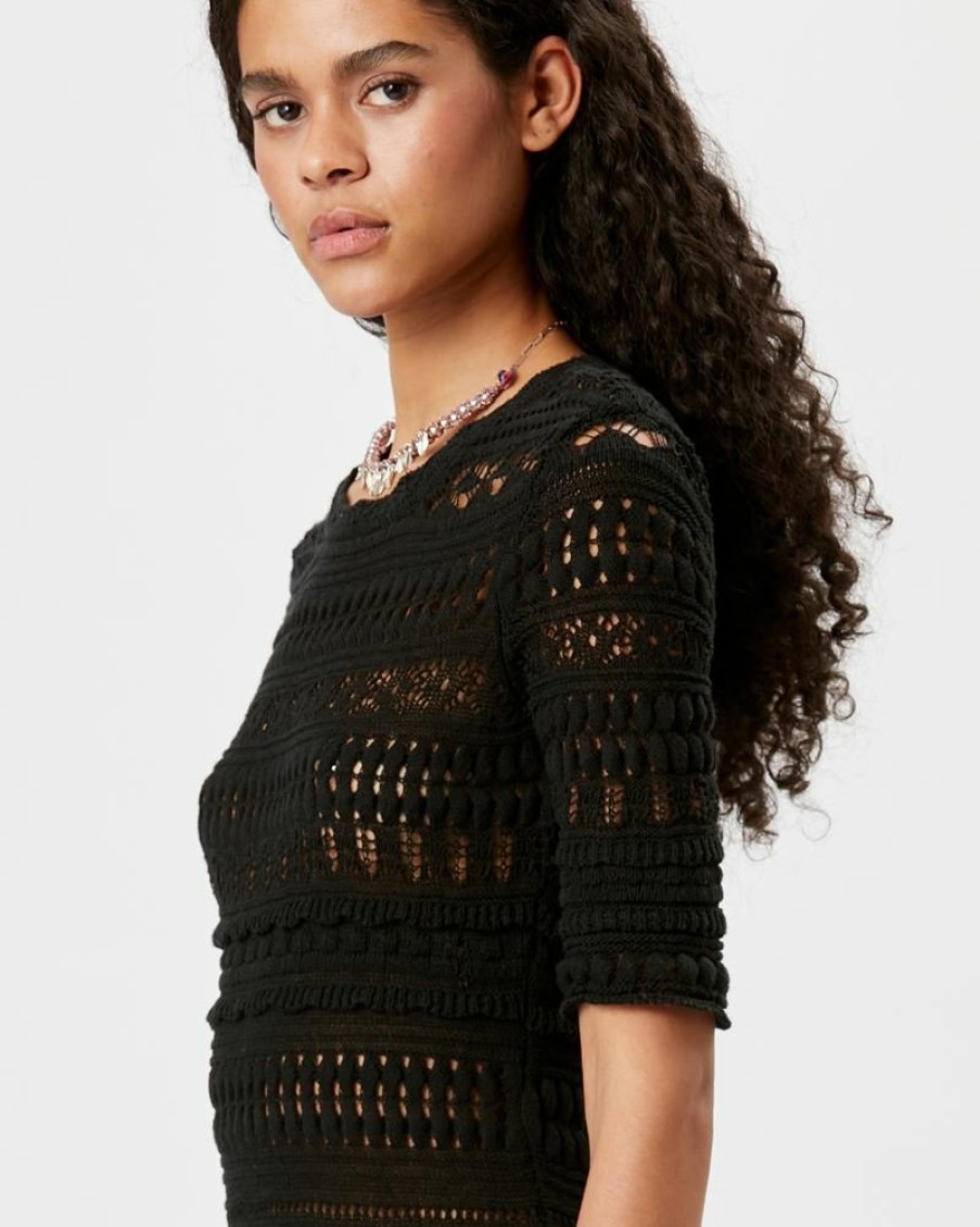 Marant Etoile Isabel Marant | Robe Facon Crochet Fauve