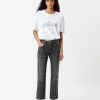 Marant Etoile Isabel Marant | Pantalon Denim A Perles Dulano