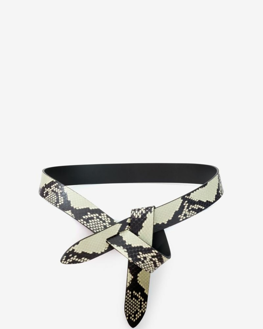 Accessoires Isabel Marant | Ceinture Noeud En Cuir Lecce