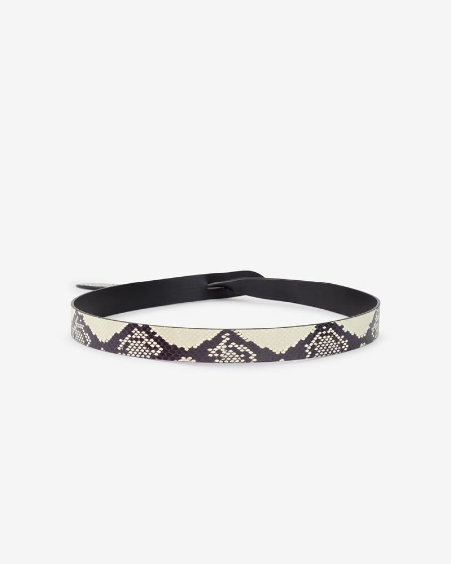 Accessoires Isabel Marant | Ceinture Noeud En Cuir Lecce