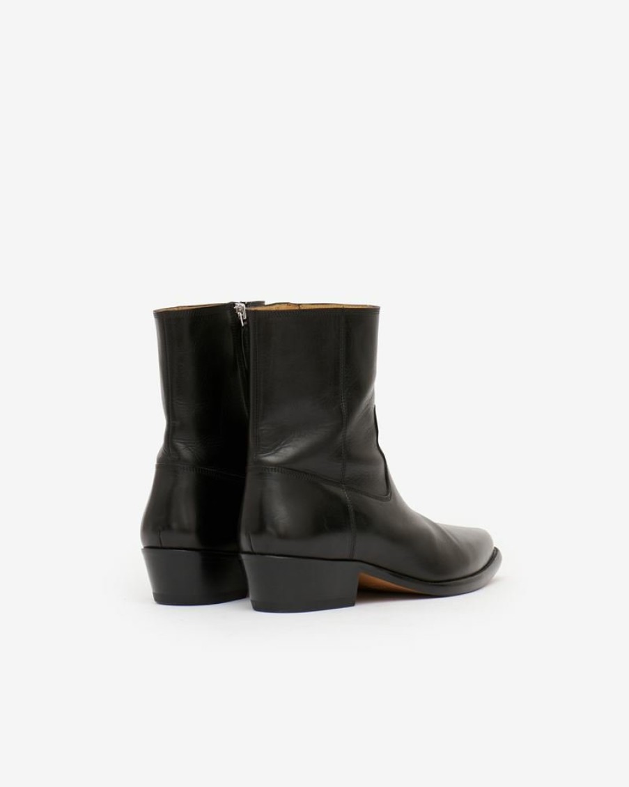 Chaussures Isabel Marant | Bottines En Cuir De Vachette Delix