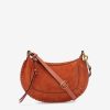 Sacs Isabel Marant | Sac Baguette En Cuir Velours Oskan Moon