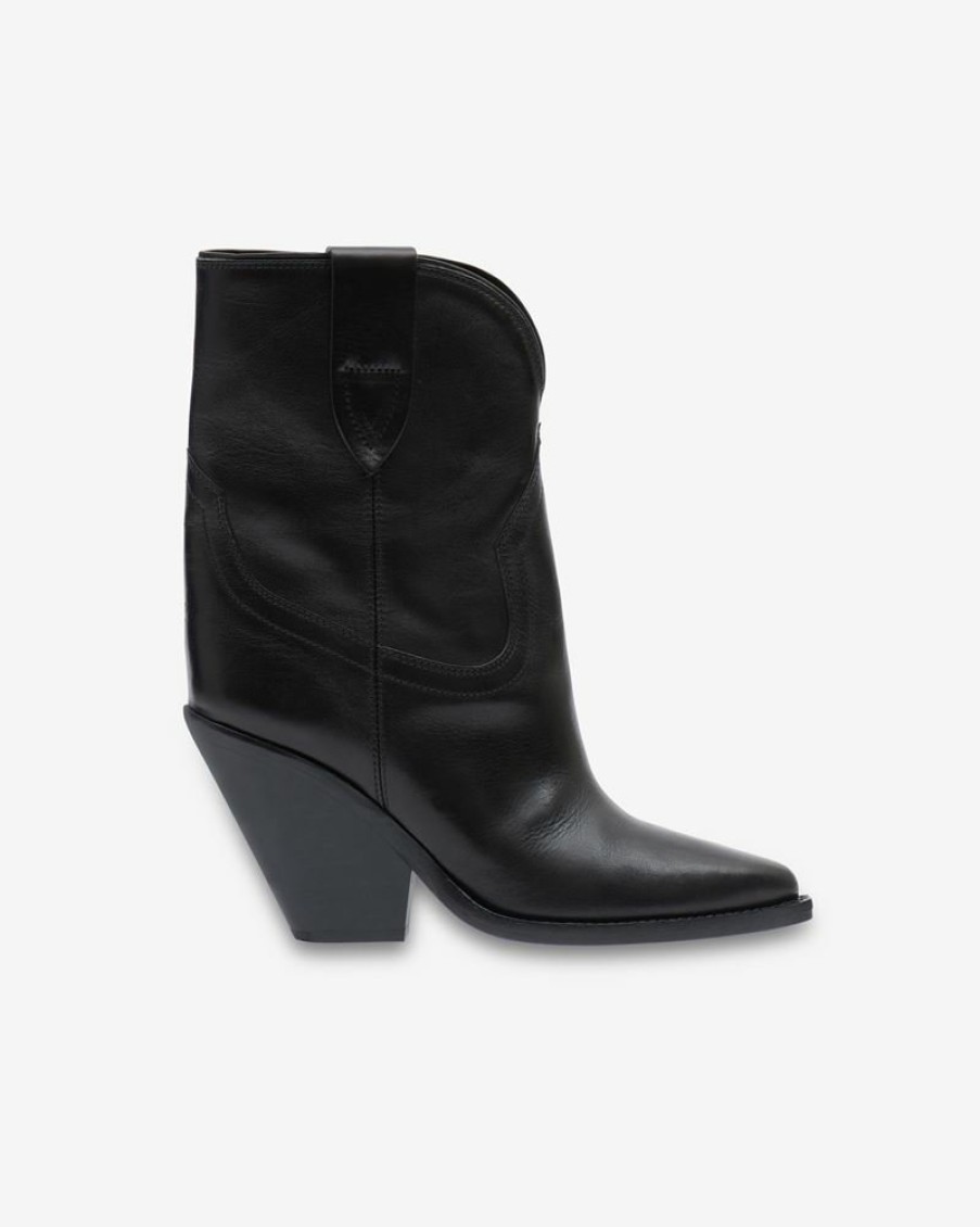 Chaussures Isabel Marant | Bottines En Cuir De Veau Leyane