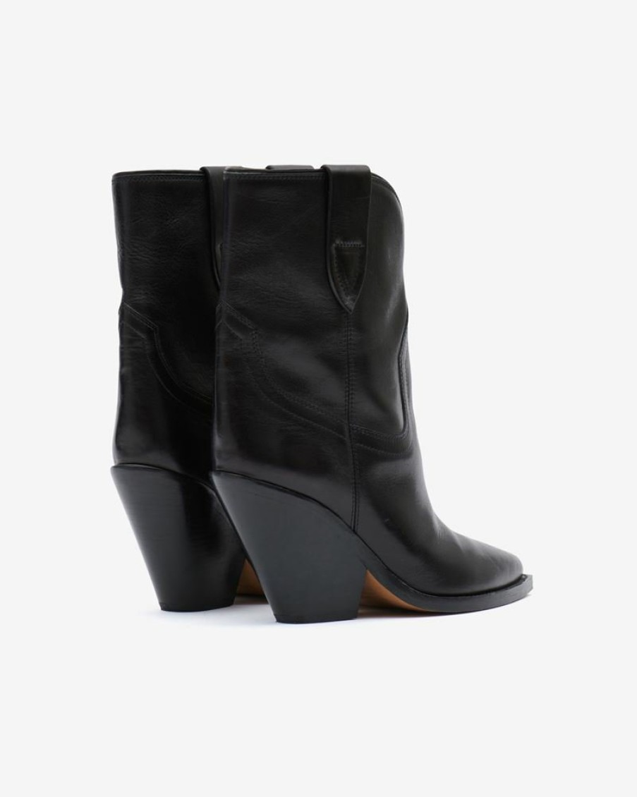 Chaussures Isabel Marant | Bottines En Cuir De Veau Leyane