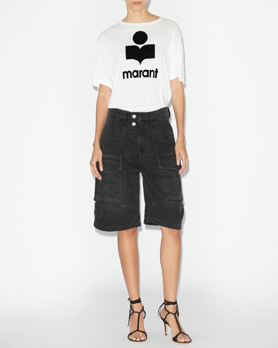 Marant Etoile Isabel Marant | Tee-Shirt A Logo Zewel