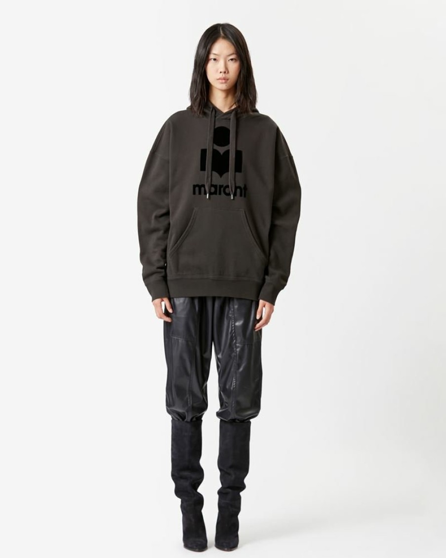 Marant Etoile Isabel Marant | Sweatshirt Oversize A Logo Mansel