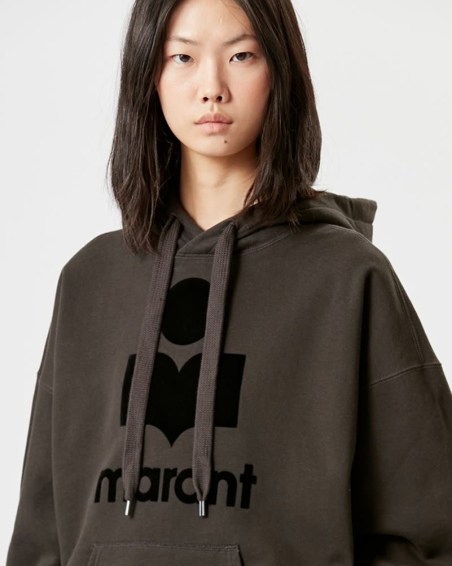 Marant Etoile Isabel Marant | Sweatshirt Oversize A Logo Mansel