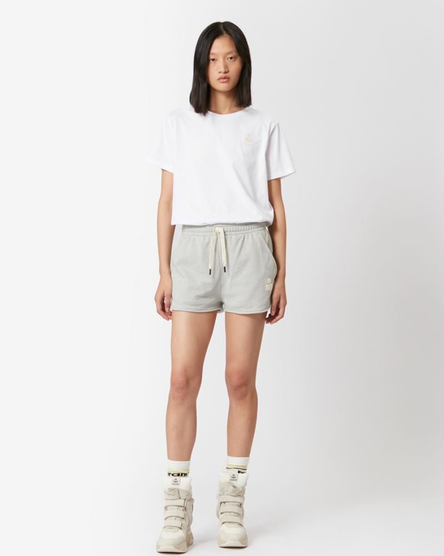 Marant Etoile Isabel Marant | Tee-Shirt Logo En Coton Aby