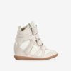 Chaussures Isabel Marant | Baskets En Cuir Velours Bekett