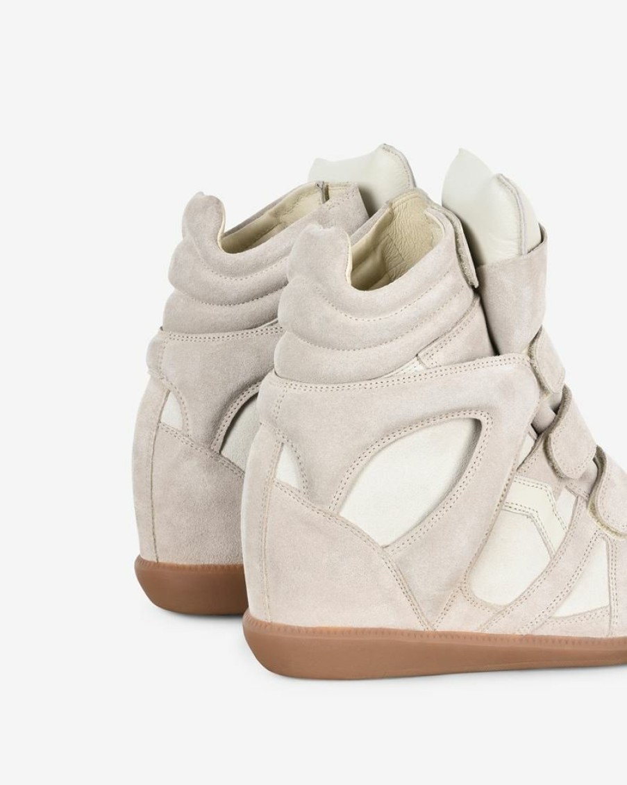 Chaussures Isabel Marant | Baskets En Cuir Velours Bekett